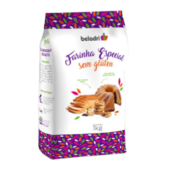 Farinha Especial Sem Glúten 1Kg - Beladri Farinha Especial Sem Glúten 1Kg - Beladri