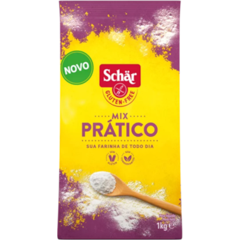 Farinha Mix Prático Schar 1Kg Farinha Mix Prático Schar 1Kg