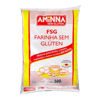 Farinha Sem Glúten Aminna 500g