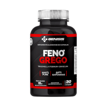 Feno Grego 30 Caps. Genisis 15g