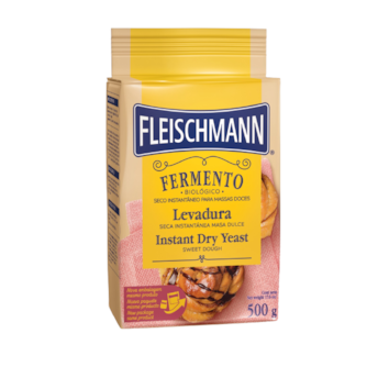 Fermento Instantâneo Para Massas Doces Fleischmann 500g