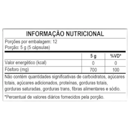 Fosforo Apisnutri 700mg 60 Capsulas