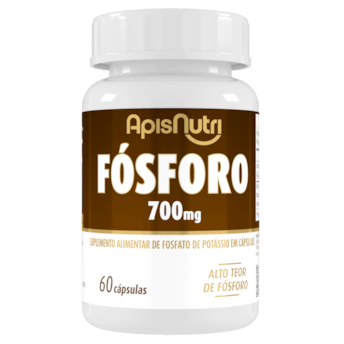 Fosforo Apisnutri 700mg 60 Capsulas