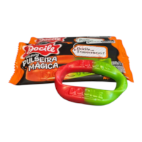 Gelatina Pulseira Mágica Halloween Display 12un 15g