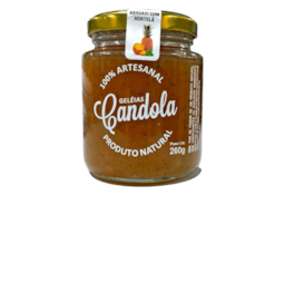 Geleia Natural De Abacaxi Com Hortelã Candola 260g