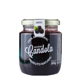 Geleia Natural De Amora Candola 260g