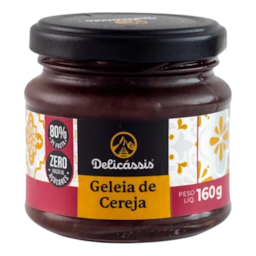 Geleia Zero Cereja Delicassis 160g