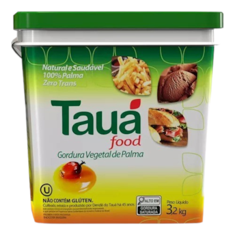 Gordura Vegetal De Palma Tauá Food 3,2Kg