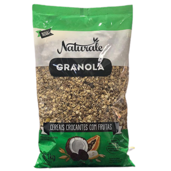 Granola Cereais E Frutas Naturale 1kg Granola Cereais E Frutas Naturale 1kg