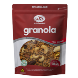 Granola Sem Glúten Ws 350g Granola Sem Glúten Ws 350g