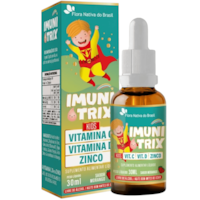 Imunitrix Kids Vitamina C, D e Zinco Flora Nativa 30ml
