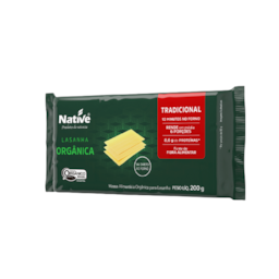Lasanha Orgânica Native 200g Lasanha Orgânica Native 200g