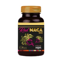 Maca Peruana Red Color Andina Foods 60 Caps 30g