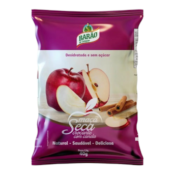 Maçã Seca Com Canela Barão De Cotegipe 40gr