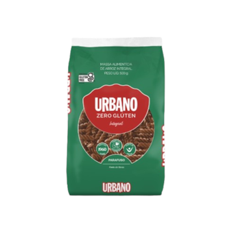 Macarrão de Arroz Integral Parafuso Urbano 500g