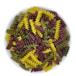 Macarrão Parafuso Tricolor