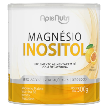 Magnésio + Inositol Sabor Maracujá ApisNutri 300g