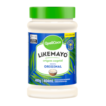 Maionese Vegana Likemayo 400g Qualicoco