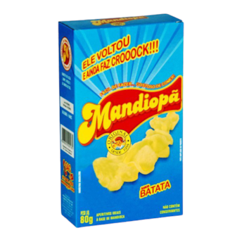 Mandiopã Sabor Batata 80g