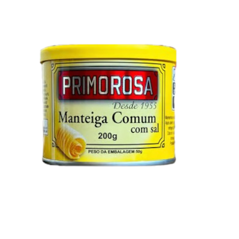 Manteiga Com Sal Primorosa Lata 200gr