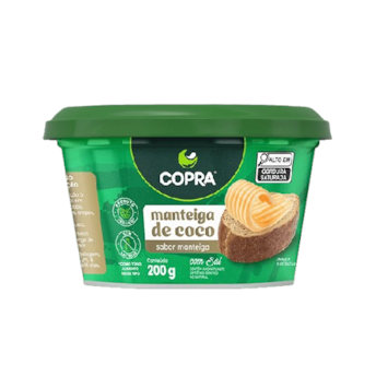 Manteiga De Coco Com Sal 200g Copra