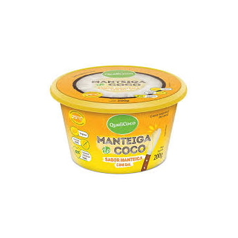 Manteiga de Coco Sabor Manteiga Com Sal 200g