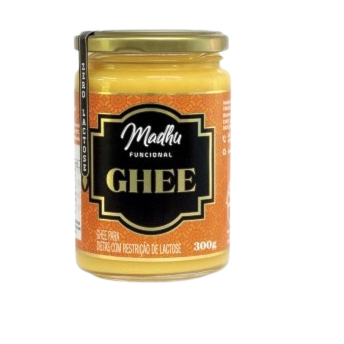 Manteiga Ghee Madhu Bakery Vidro 300g