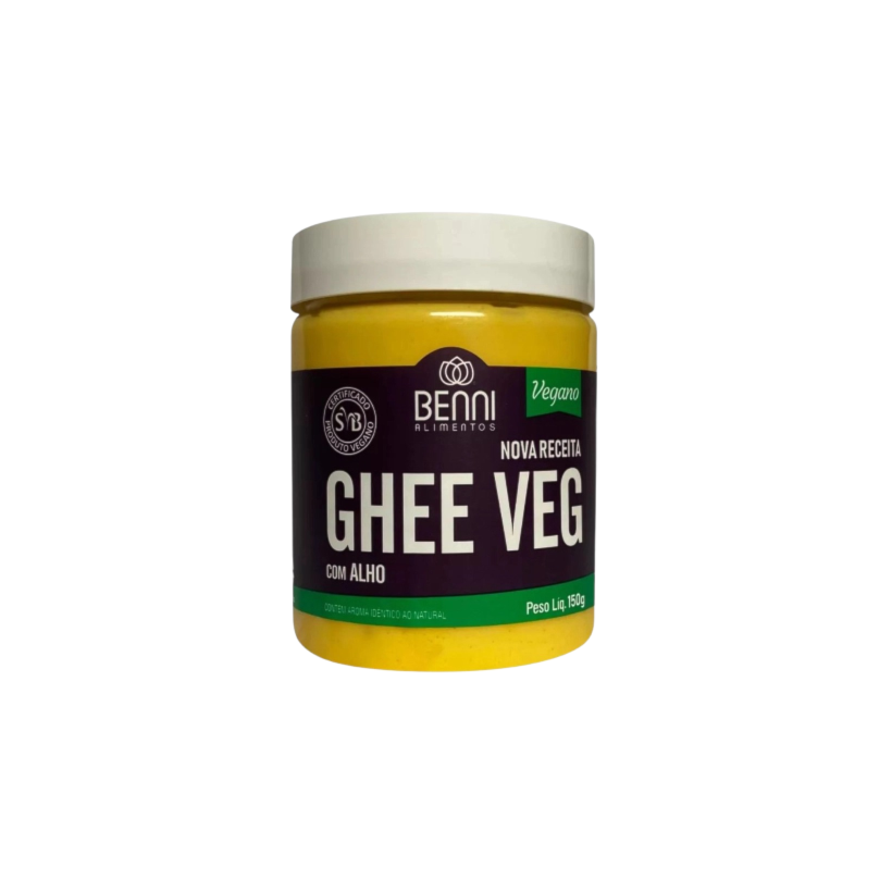 Manteiga Ghee Vegana Com Alho 150g Benni Alimentos