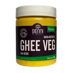 Manteiga Ghee Vegana Com Alho 150g Benni Alimentos