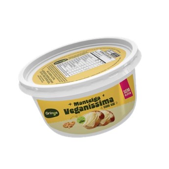 Manteiga Veganíssima Com Sal Grings 180g