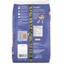 Massa Alimenticia De Arroz C/Espinafre Mini Penna 500g