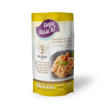 Massa Alimentícia Konjac Tipo Cabelo de Anjo Konjac Massa MF 270g Massa Alimentícia Konjac Tipo Cabelo de Anjo Konjac Massa MF 270g