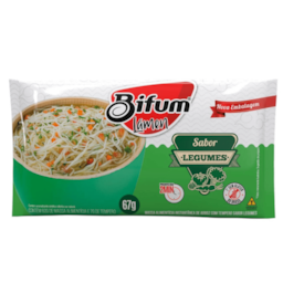 Massa Instantânea Sabor Legumes  67g Bifum