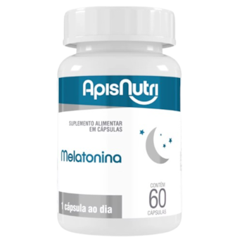 Melatonina 300g 60 Caps Apisnutri