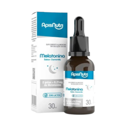 Melatonina Gotas 30 Ml Sabor Camomila Apisnutri