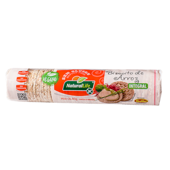 Mini Biscoito De Arroz Sem Glúten Kodilar 80g