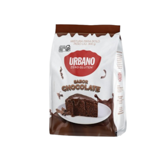 Mistura Para Bolo Sabor Chocolate Urbano 300gr