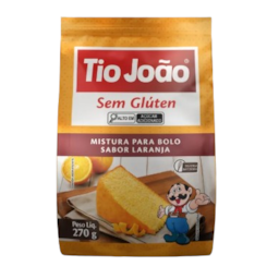 Mistura Para Bolo Sabor Laranja Tio Joao 270g