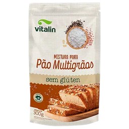 Mistura Para Pão Multigrãos 300g Vitalin