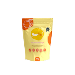 Mix Para Bolo De Laranja Sem Glúten You-Ka! 510g Mix Para Bolo De Laranja Sem Glúten You-Ka! 510g
