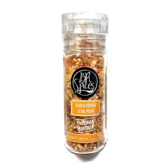 Moedor Alho & Cebola & Sal Rosa - BR Spices