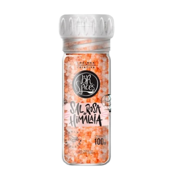 Moedor Sal Rosa do Himalaia BR Spices 100g Moedor Sal Rosa do Himalaia BR Spices 100g