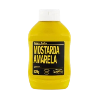 Mostarda Amarela Cepêra 870g Mostarda Amarela Cepêra 870g