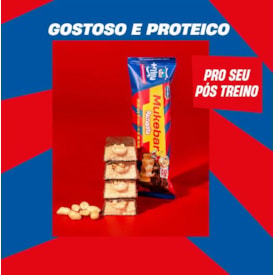+ Mu Barra De Proteína Sabor Paçoquita 60g
