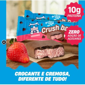 + Mu Crush Bar Sabor Morango 40g