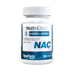 NutriDaily NAC 600mg ApisNutri 30 Cápsulas