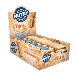 Nutry Barra Cereal Aveia Banana e Mel 22g Dp C/ 24 Und