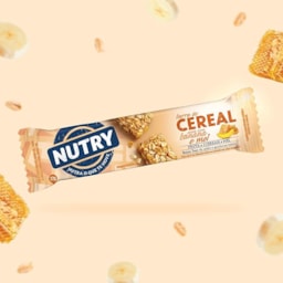 Nutry Barra Cereal Aveia Banana e Mel 22g Dp C/ 24 Und