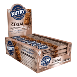 Nutry Barra Cereal Cappucino 20g Dp C/ 24 Und