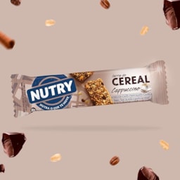 Nutry Barra Cereal Cappucino 20g Dp C/ 24 Und